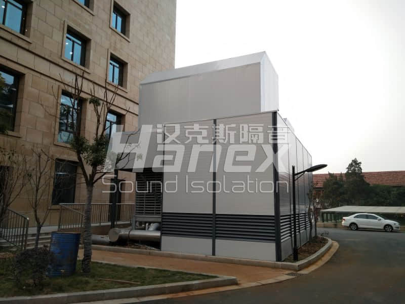 杭州市第七人民醫(yī)院冷卻塔及風(fēng)冷熱泵降噪工程案例 杭州市第七人民醫(yī)院冷卻塔及風(fēng)冷熱泵降噪工程案例