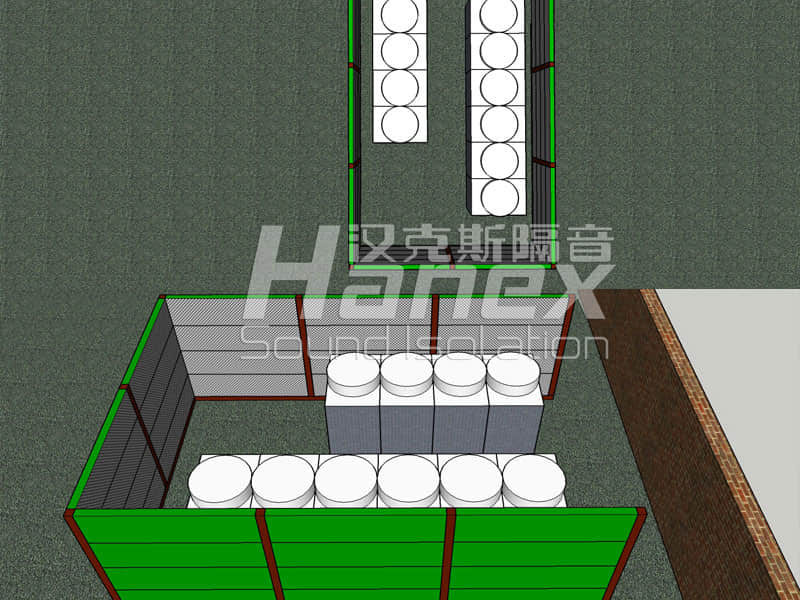 杭州職業技術學院中央空調降噪設計方案