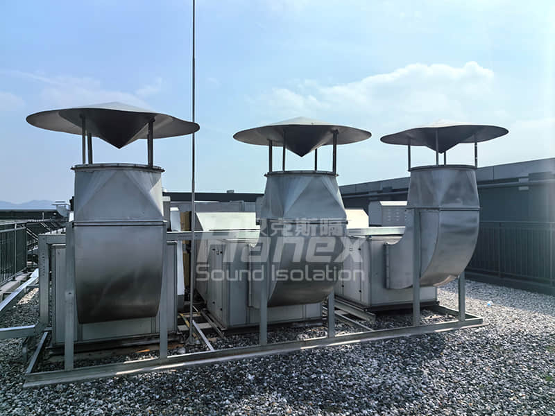 天空之城樓頂空調減振2 天空之城樓頂空調減振2